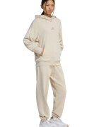 adidas Sportswear Памучно худи с рипс Светло бежово