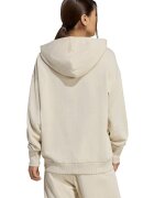 adidas Sportswear Памучно худи с рипс Светло бежово