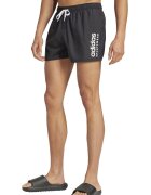 adidas Sportswear Плувни шорти Essential с лого Черен