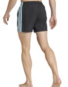 adidas Sportswear Плувни шорти с лого Черен/Ледено синьо/Крем