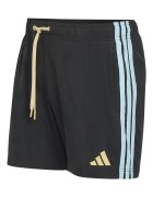 adidas Sportswear Плувни шорти с лого Черен/Ледено синьо/Крем