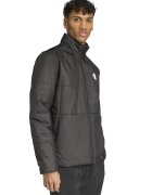 adidas Sportswear Подплатено зимно яке с висока яка - Бял/Черен