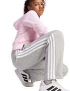 adidas Sportswear Поларен спортен екип с лого Бял/Светло сив/Светлорозов