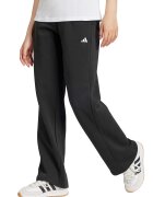 adidas Sportswear Прав спортен панталон Essentials с връзка - Черен/Бял