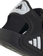 adidas Sportswear Сандали Adilette с велкро и лого Бял/Черен