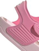 adidas Sportswear Сандали Adilette с велкро и лого Бял/Светлорозов/Розово