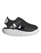 adidas Sportswear Сандали от еко кожа с велкро Бял/Черен