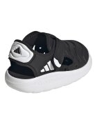adidas Sportswear Сандали от еко кожа с велкро Бял/Черен