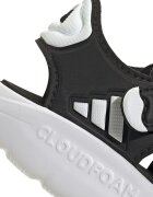 adidas Sportswear Сандали от еко кожа с велкро Бял/Черен