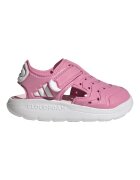 adidas Sportswear Сандали от еко кожа с велкро Бял/Розово