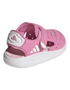 adidas Sportswear Сандали от еко кожа с велкро Бял/Розово