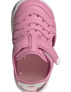 adidas Sportswear Сандали от еко кожа с велкро Бял/Розово