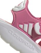 adidas Sportswear Сандали от еко кожа с велкро Бял/Розово