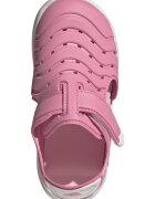 adidas Sportswear Сандали от еко кожа с велкро Бял/Розово