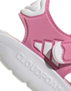 adidas Sportswear Сандали от еко кожа с велкро Бял/Розово