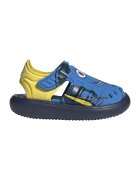 adidas Sportswear Сандали с графика Жълт/Кралско Синьо