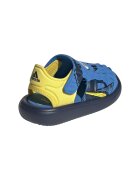 adidas Sportswear Сандали с графика Жълт/Кралско Синьо