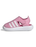 adidas Sportswear Сандали със затворен връх и контрастно лого Пастелнорозов/Бял