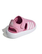 adidas Sportswear Сандали със затворен връх и контрастно лого Пастелнорозов/Бял