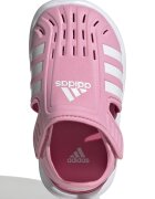 adidas Sportswear Сандали със затворен връх и контрастно лого Пастелнорозов/Бял