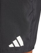adidas Sportswear Шорти с лого Ess Sh Бял/Черен