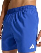 adidas Sportswear Шорти с лого Ess Sh Бял/Кралско Синьо