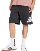 adidas Sportswear Шорти с памук и лого Бял/Черен