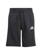 adidas Sportswear Шорти с памук и лого Черен/Светло сив