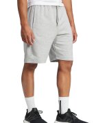 adidas Sportswear Шорти с памук и лого Черен/Светлосив меланж