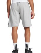 adidas Sportswear Шорти с памук и лого Черен/Светлосив меланж