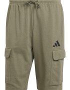 adidas Sportswear Шорти с връзка Черен/Бледозелен