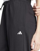 adidas Sportswear Скосен спортен панталон с връзка Бял/Черен