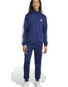 adidas Sportswear Слим спортен екип с лого Бял/Тъмносин