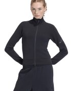 adidas Sportswear Слим суитшърт с модал с цип Черен
