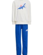 adidas Sportswear Спортен екип Adiraptor с овално деколте Бял/Син