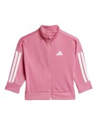 adidas Sportswear Спортен екип Essentials Climacool с цип Бял/Розово