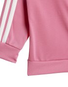adidas Sportswear Спортен екип Essentials Climacool с цип Бял/Розово