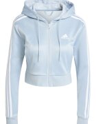 adidas Sportswear Спортен екип Glam с късо худи Светлосин
