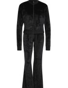adidas Sportswear Спортен екип Glam Velvet Черен