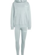 adidas Sportswear Спортен екип Leisure с памук с лого Бял/Ледено синьо