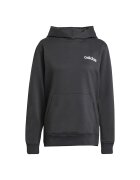 adidas Sportswear Спортен екип Leisure с памук с лого Черен/Мръснобял