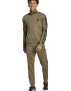 adidas Sportswear Спортен екип с бродирано лого Черен/Каки