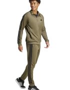 adidas Sportswear Спортен екип с бродирано лого Черен/Каки