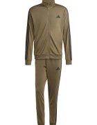 adidas Sportswear Спортен екип с бродирано лого Черен/Каки