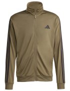 adidas Sportswear Спортен екип с бродирано лого Черен/Каки