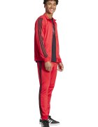 adidas Sportswear Спортен екип с бродирано лого Черен/Мандарина