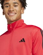 adidas Sportswear Спортен екип с бродирано лого Черен/Мандарина