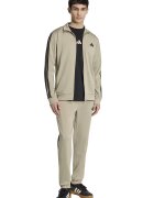 adidas Sportswear Спортен екип с бродирано лого Светло бежово