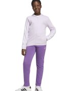 adidas Sportswear Спортен екип с качулка и лого Бял/Лавандула