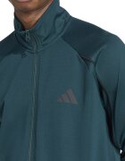 adidas Sportswear Спортен екип с контрасти Stadium Избеляло черно/Тъмнозелен